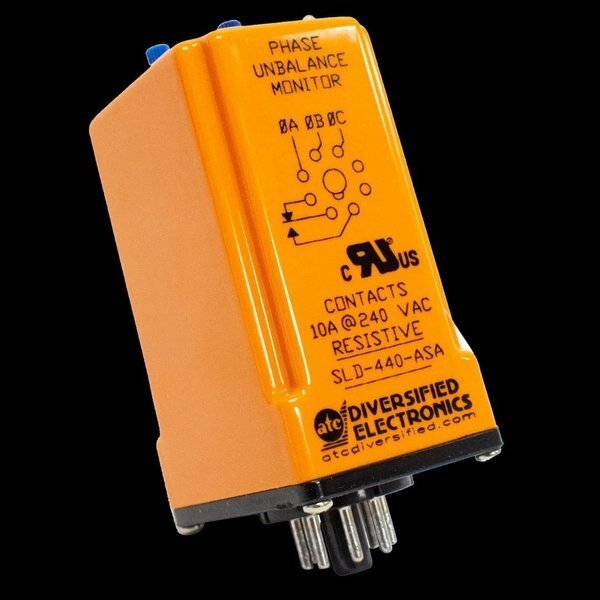 Phase MonitorRelay PlugIn, 230VAC, Atc Diversified Electronics, Mfr#: SLD-230-ASA